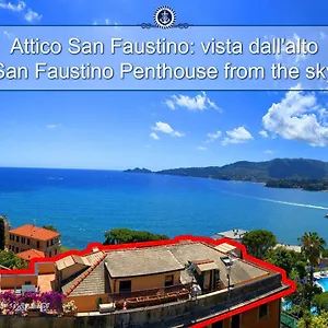 Welcome Riviera - Attico San Faustino 165 Mq Piu 110 Mq Di Terrazza- In 700 ,vista Mare Strepitosa-100 M Dalla Spiaggia-parking Esclusivo , Rapallo Italien